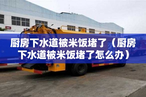 廚房下水道被米飯堵了（廚房下水道被米飯堵了怎么辦）