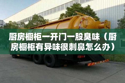 廚房櫥柜一開門一股臭味（廚房櫥柜有異味很刺鼻怎么辦）