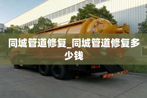 同城管道修復_同城管道修復多少錢