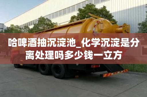 哈啤酒抽沉淀池_化學沉淀是分離處理嗎多少錢一立方
