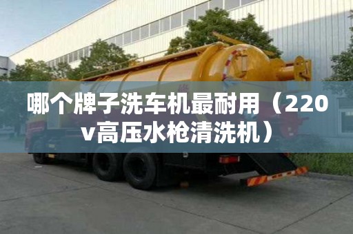 哪個牌子洗車機最耐用（220v高壓水槍清洗機）