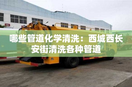 哪些管道化學清洗：西城西長安街清洗各種管道