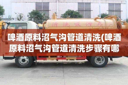 啤酒原料沼氣溝管道清洗(啤酒原料沼氣溝管道清洗步驟有哪些)