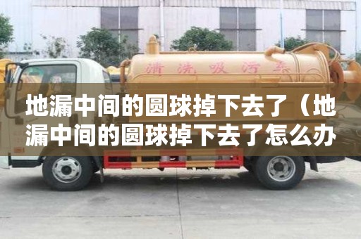 地漏中間的圓球掉下去了（地漏中間的圓球掉下去了怎么辦）