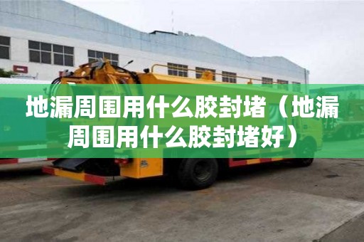 地漏周圍用什么膠封堵（地漏周圍用什么膠封堵好）