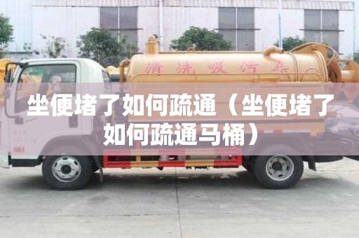 坐便堵了如何疏通（坐便堵了如何疏通馬桶）