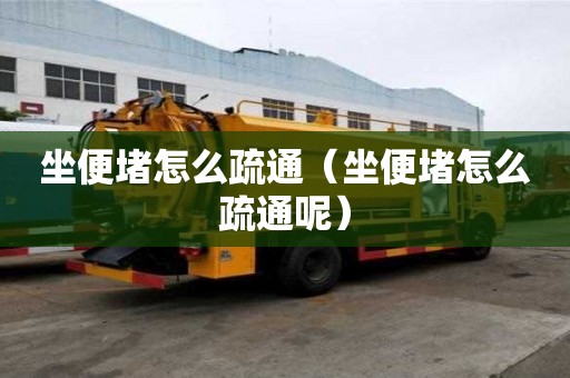 坐便堵怎么疏通（坐便堵怎么疏通呢）