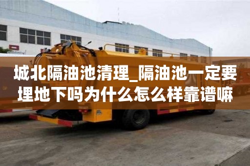 城北隔油池清理_隔油池一定要埋地下嗎為什么怎么樣靠譜嘛