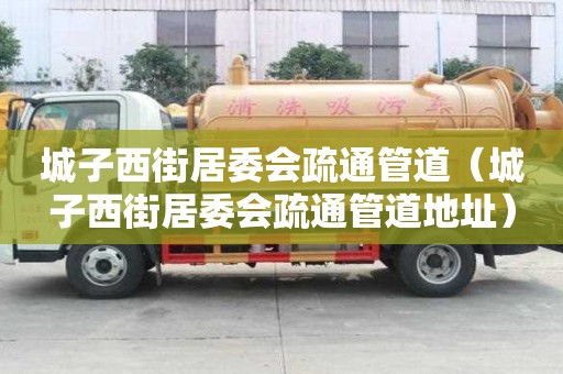 城子西街居委會(huì)疏通管道（城子西街居委會(huì)疏通管道地址）