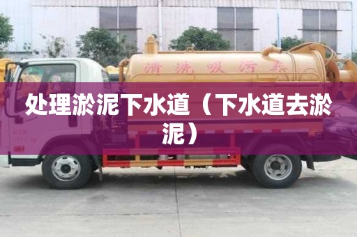 處理淤泥下水道（下水道去淤泥）