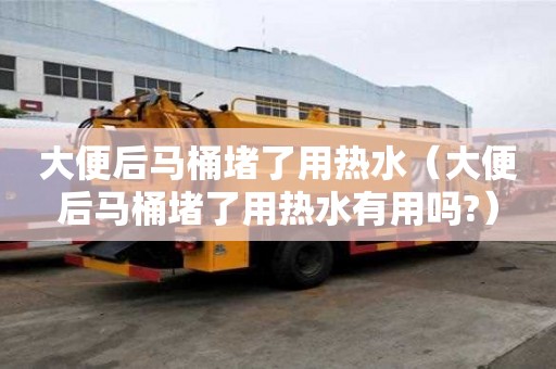 大便后馬桶堵了用熱水（大便后馬桶堵了用熱水有用嗎?）