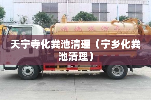 天寧寺化糞池清理（寧鄉化糞池清理）