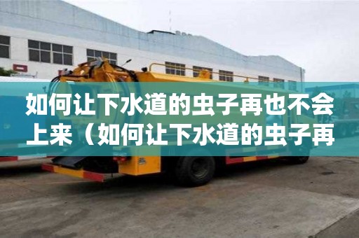如何讓下水道的蟲子再也不會上來（如何讓下水道的蟲子再也不會上來了）