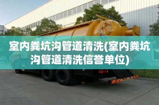 室內糞坑溝管道清洗(室內糞坑溝管道清洗信譽單位)