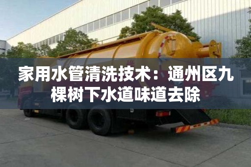 家用水管清洗技術(shù)：通州區(qū)九棵樹下水道味道去除