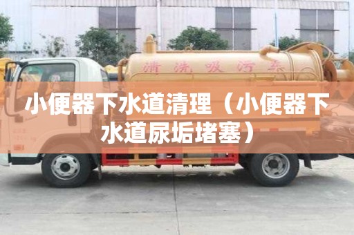 小便器下水道清理（小便器下水道尿垢堵塞）