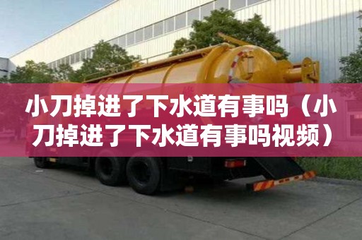 小刀掉進了下水道有事嗎（小刀掉進了下水道有事嗎視頻）
