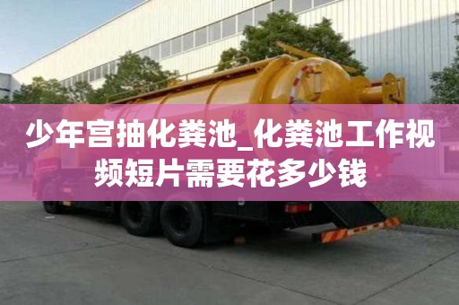 少年宮抽化糞池_化糞池工作視頻短片需要花多少錢