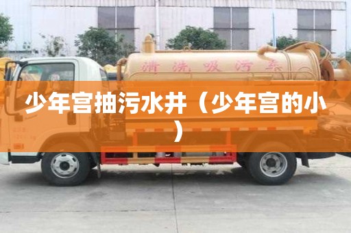 少年宮抽污水井（少年宮的小）