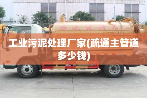 工業污泥處理廠家(疏通主管道多少錢) 工業污泥處理廠家(疏通主管道多少錢)