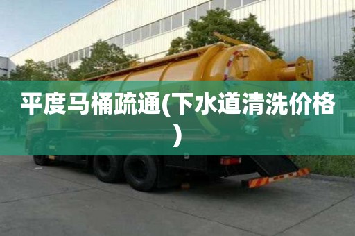平度馬桶疏通(下水道清洗價格) 平度馬桶疏通(下水道清洗價格)