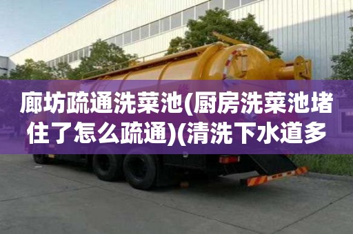 廊坊疏通洗菜池(廚房洗菜池堵住了怎么疏通)(清洗下水道多少錢一次)