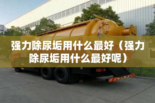 強力除尿垢用什么最好（強力除尿垢用什么最好呢）