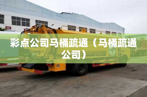 彩點公司馬桶疏通（馬桶疏通公司）