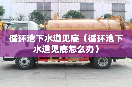 循環池下水道見底（循環池下水道見底怎么辦）