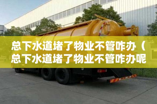 總下水道堵了物業不管咋辦（總下水道堵了物業不管咋辦呢）