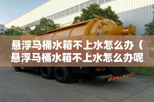 懸浮馬桶水箱不上水怎么辦（懸浮馬桶水箱不上水怎么辦呢）
