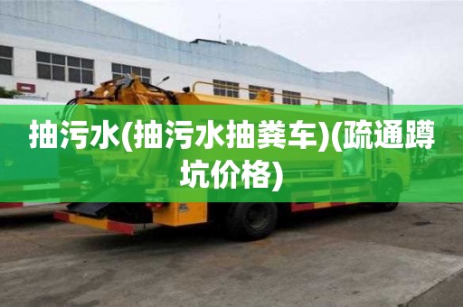 抽污水(抽污水抽糞車)(疏通蹲坑價格) 抽污水(抽污水抽糞車)(疏通蹲坑價格)