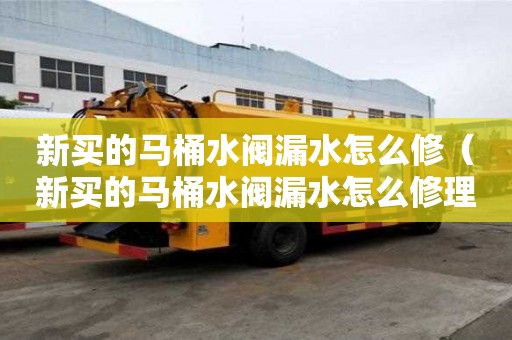 新買的馬桶水閥漏水怎么修（新買的馬桶水閥漏水怎么修理）