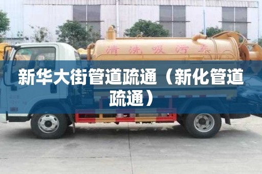 新華大街管道疏通（新化管道疏通）