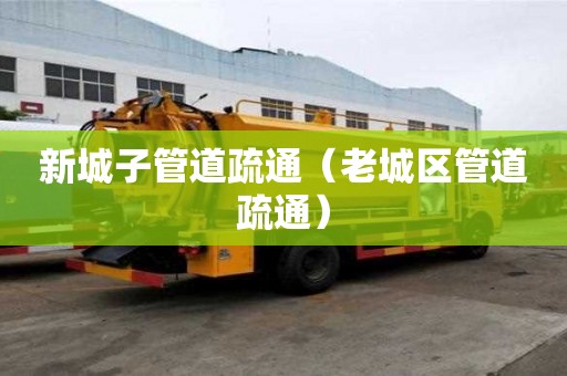 新城子管道疏通（老城區管道疏通）