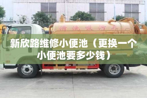 新欣路維修小便池（更換一個小便池要多少錢）