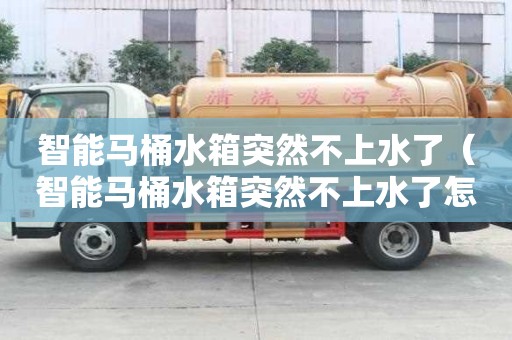 智能馬桶水箱突然不上水了（智能馬桶水箱突然不上水了怎么辦）