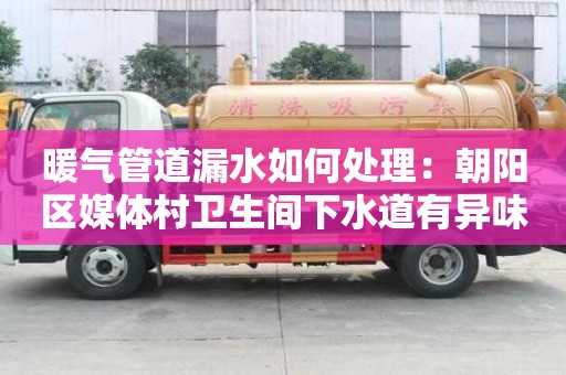 暖氣管道漏水如何處理：朝陽區媒體村衛生間下水道有異味怎么清除