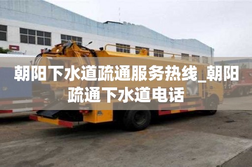 朝陽下水道疏通服務(wù)熱線_朝陽疏通下水道電話