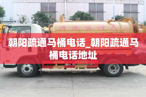 朝陽疏通馬桶電話_朝陽疏通馬桶電話地址
