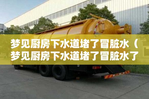 夢見廚房下水道堵了冒臟水（夢見廚房下水道堵了冒臟水了）