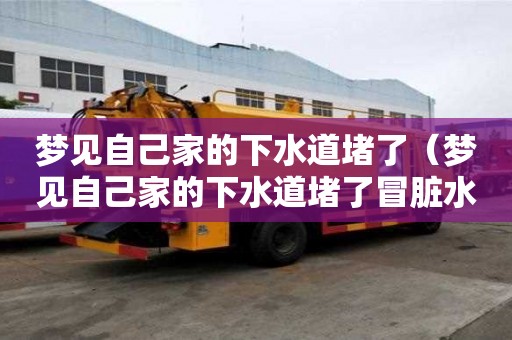 夢見自己家的下水道堵了（夢見自己家的下水道堵了冒臟水）