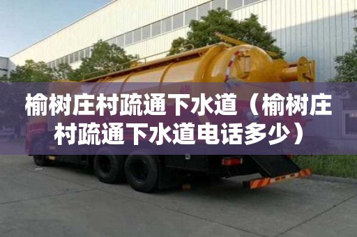 榆樹(shù)莊村疏通下水道（榆樹(shù)莊村疏通下水道電話多少）