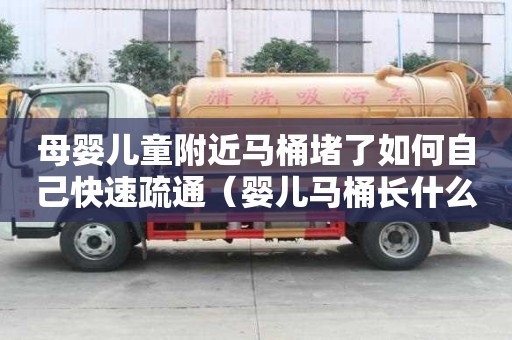母嬰兒童附近馬桶堵了如何自己快速疏通（嬰兒馬桶長什么樣）