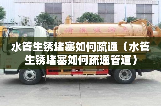 水管生銹堵塞如何疏通（水管生銹堵塞如何疏通管道）