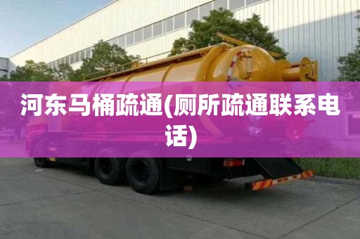 河東馬桶疏通(廁所疏通聯系電話)