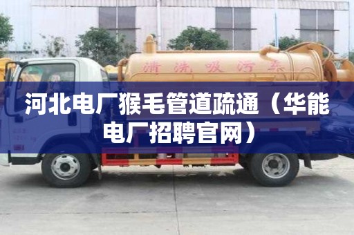 河北電廠猴毛管道疏通（華能電廠招聘官網(wǎng)）