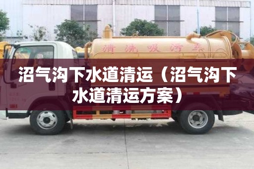 沼氣溝下水道清運(yùn)（沼氣溝下水道清運(yùn)方案）