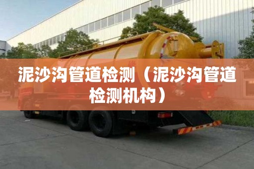泥沙溝管道檢測（泥沙溝管道檢測機構）