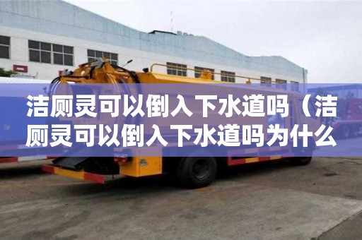 潔廁靈可以倒入下水道嗎（潔廁靈可以倒入下水道嗎為什么）